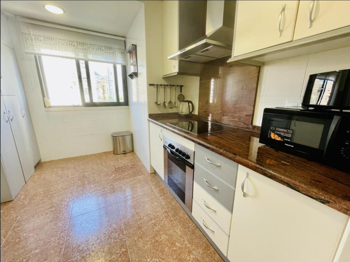 Apartamento Playa De Poniente Benidorm - Torre Dos Calas Экстерьер фото